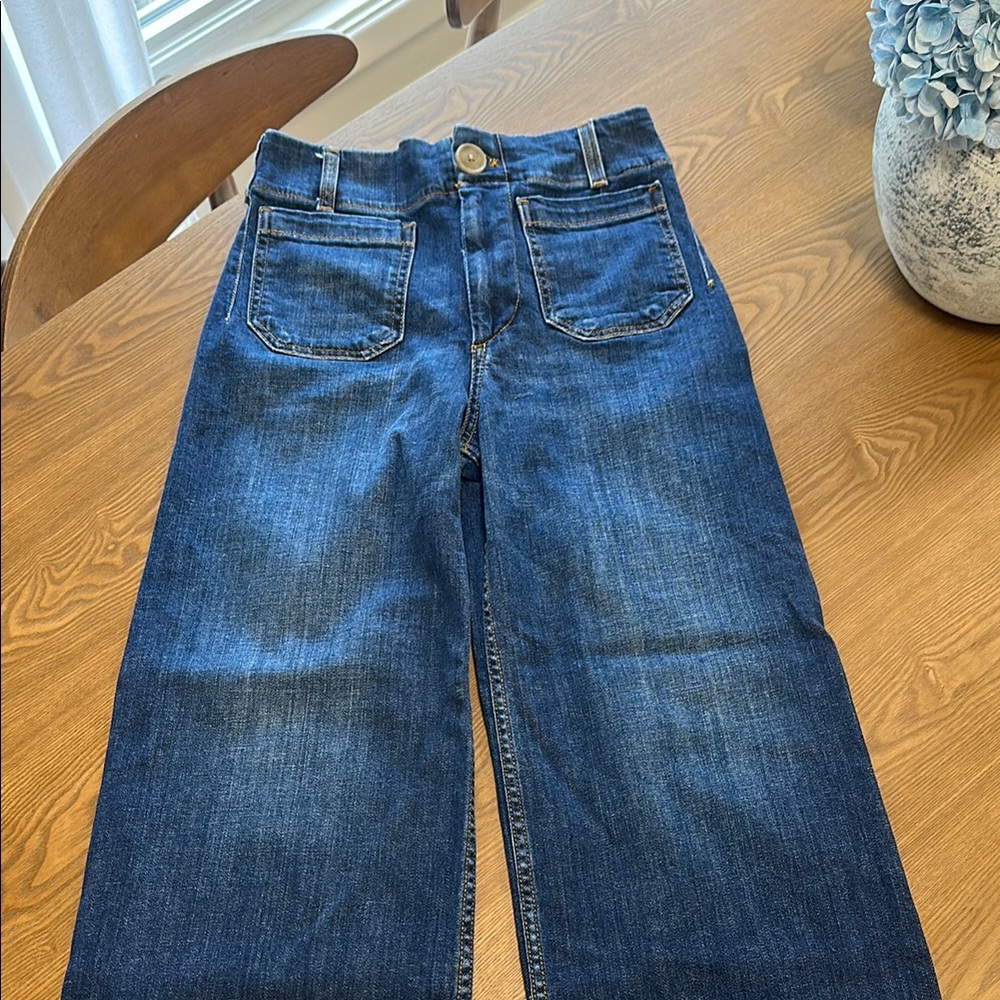 Maeve Colette Cropped Denim